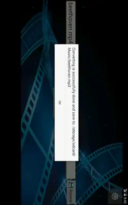 Video To MP3 android App screenshot 0